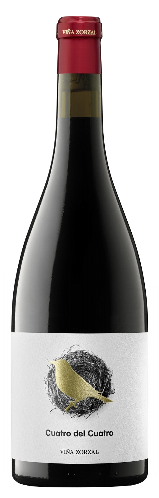 Vina Zorzal Cuatro del Cuatro 2020  Front Bottle Shot