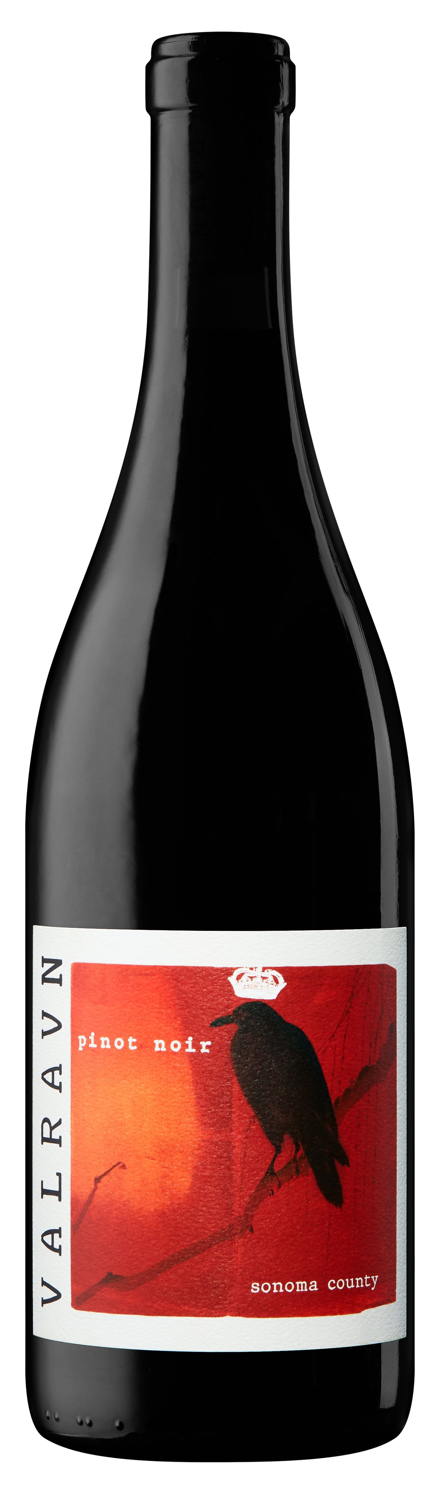 Valravn Pinot Noir 2023  Front Bottle Shot