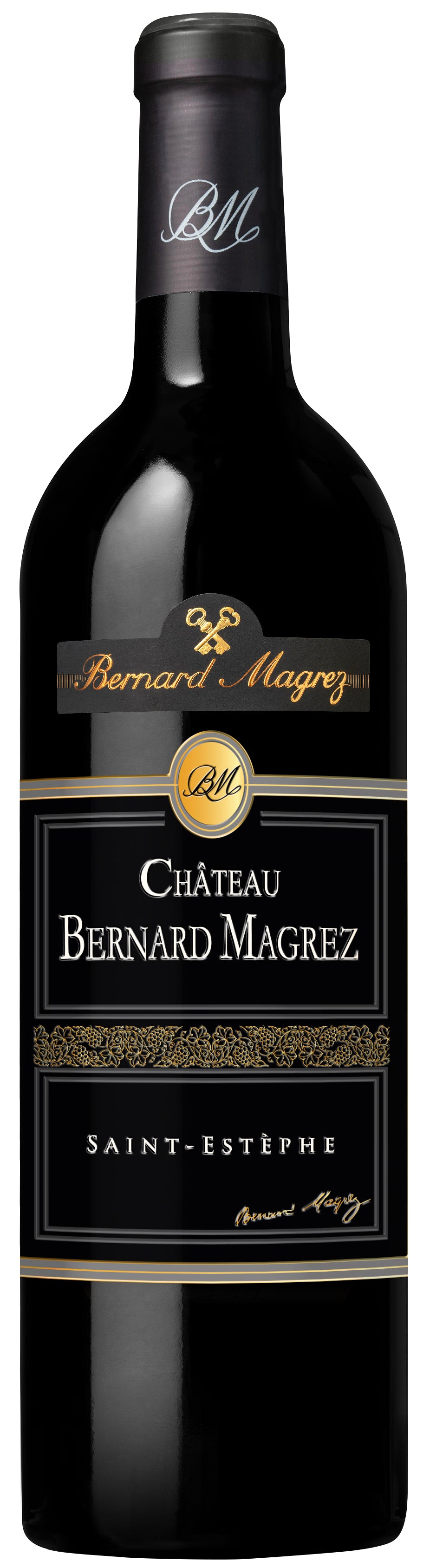 Bernard Magrez Saint-Estephe 2019  Front Bottle Shot