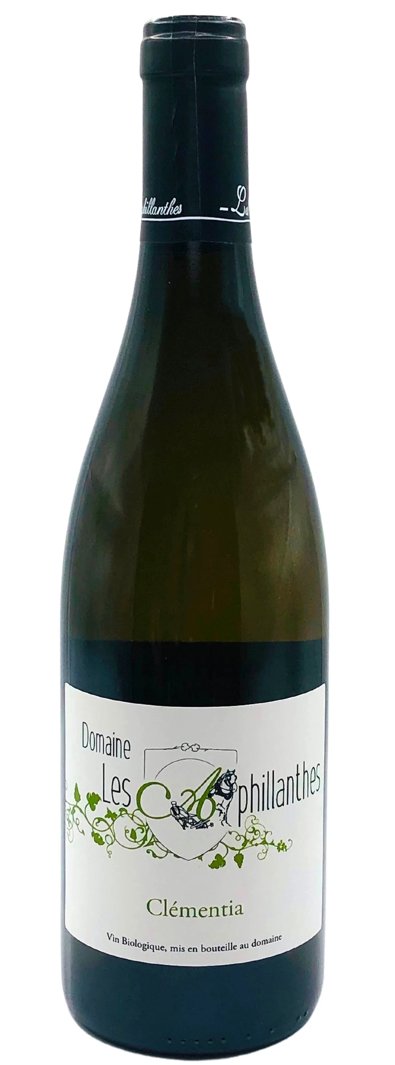 Domaine Les Aphillanthes Cotes du Rhone Clementia Blanc 2022  Front Bottle Shot