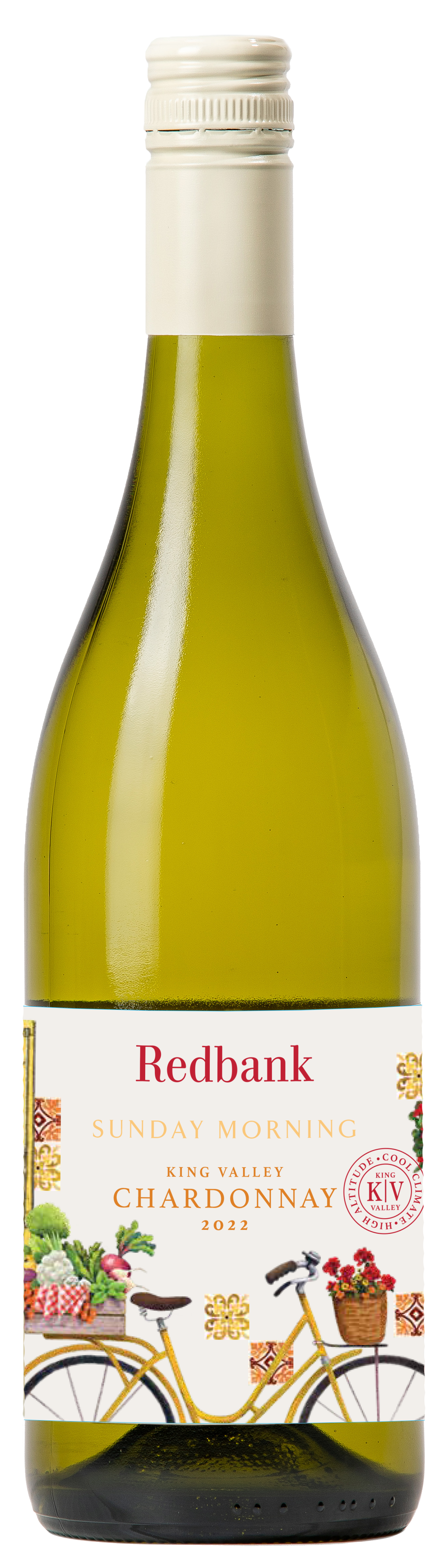 Redbank Sunday Morning Chardonnay 2022  Front Bottle Shot