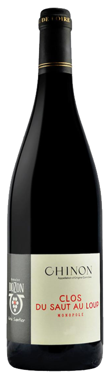 Domaine Dozon Chinon Clos du Saut au Loup 2021  Front Bottle Shot