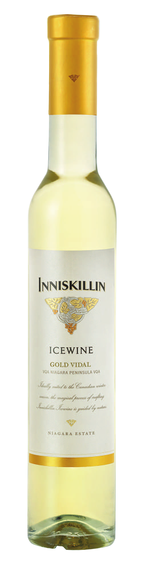 Inniskillin Gold Vidal Icewine (375ML half-bottle) 2019  Front Bottle Shot