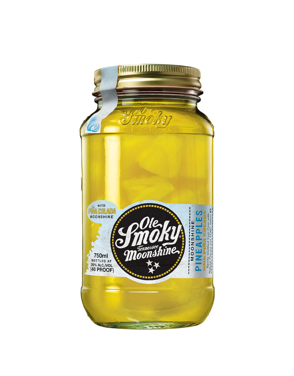 OLE SMOKY® MOONSHINE PINEAPPLES 750 ML