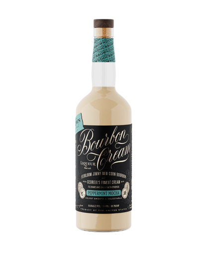 DOC BROWN FARM & DISTILLERS PEPPERMINT MOCHA BOURBON CREAM 750 ML
