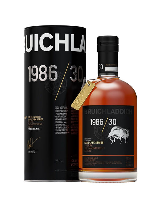 BRUICHLADDICH® RARE CASK SERIES 1986 / 30 SINGLE MALT WHISKEY 750 ML