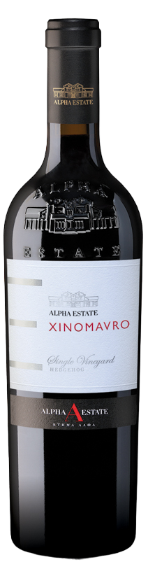 Alpha Estate Xinomavro Hedgehog Vineyard 2021  Front Bottle Shot