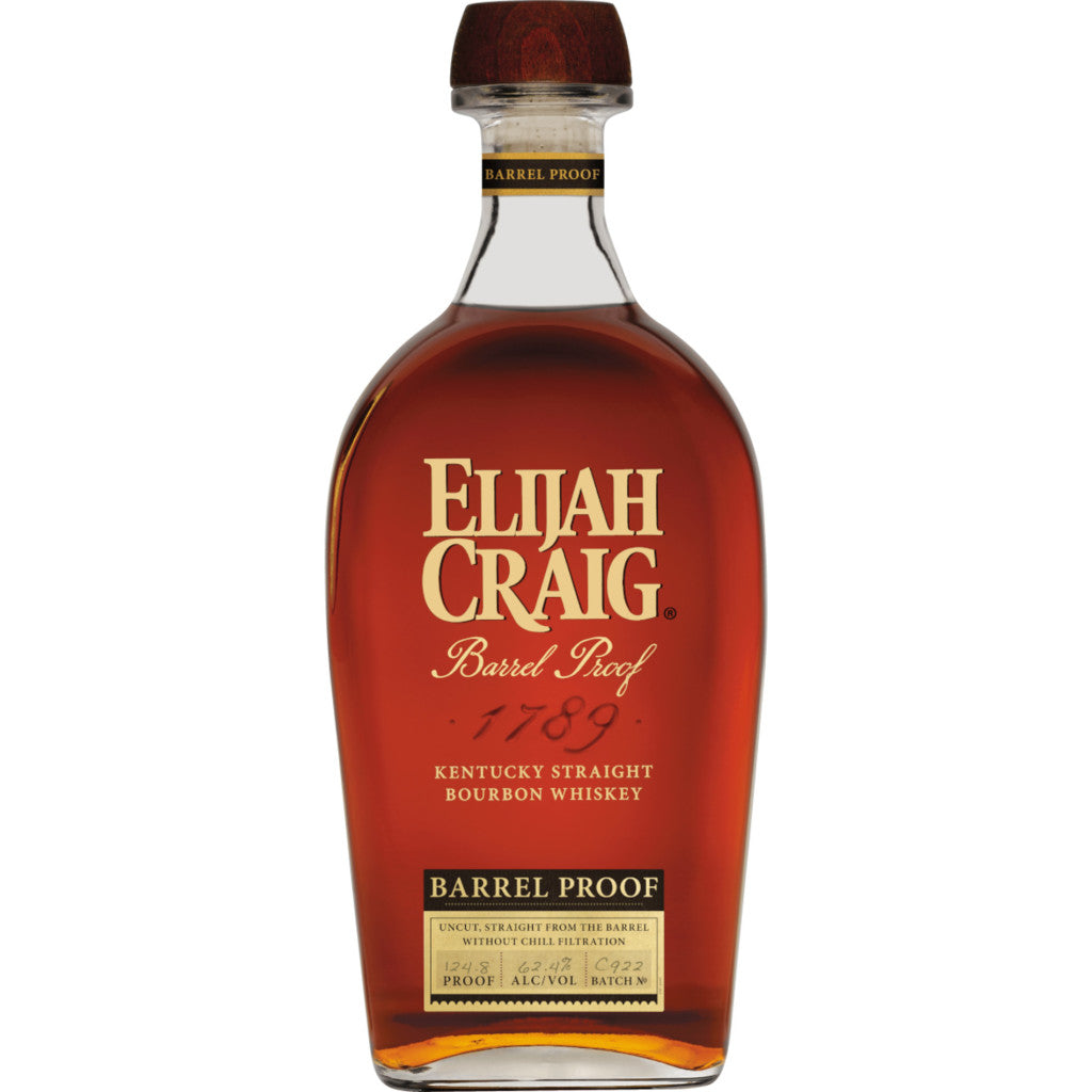 ELIJAH CRAIG BARREL PROOF BOURBON WHISKEY 750 ML