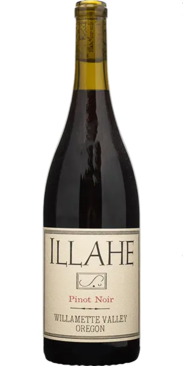 Illahe Vineyards and Winery Pinot Noir 2023  Front Bottle Shot