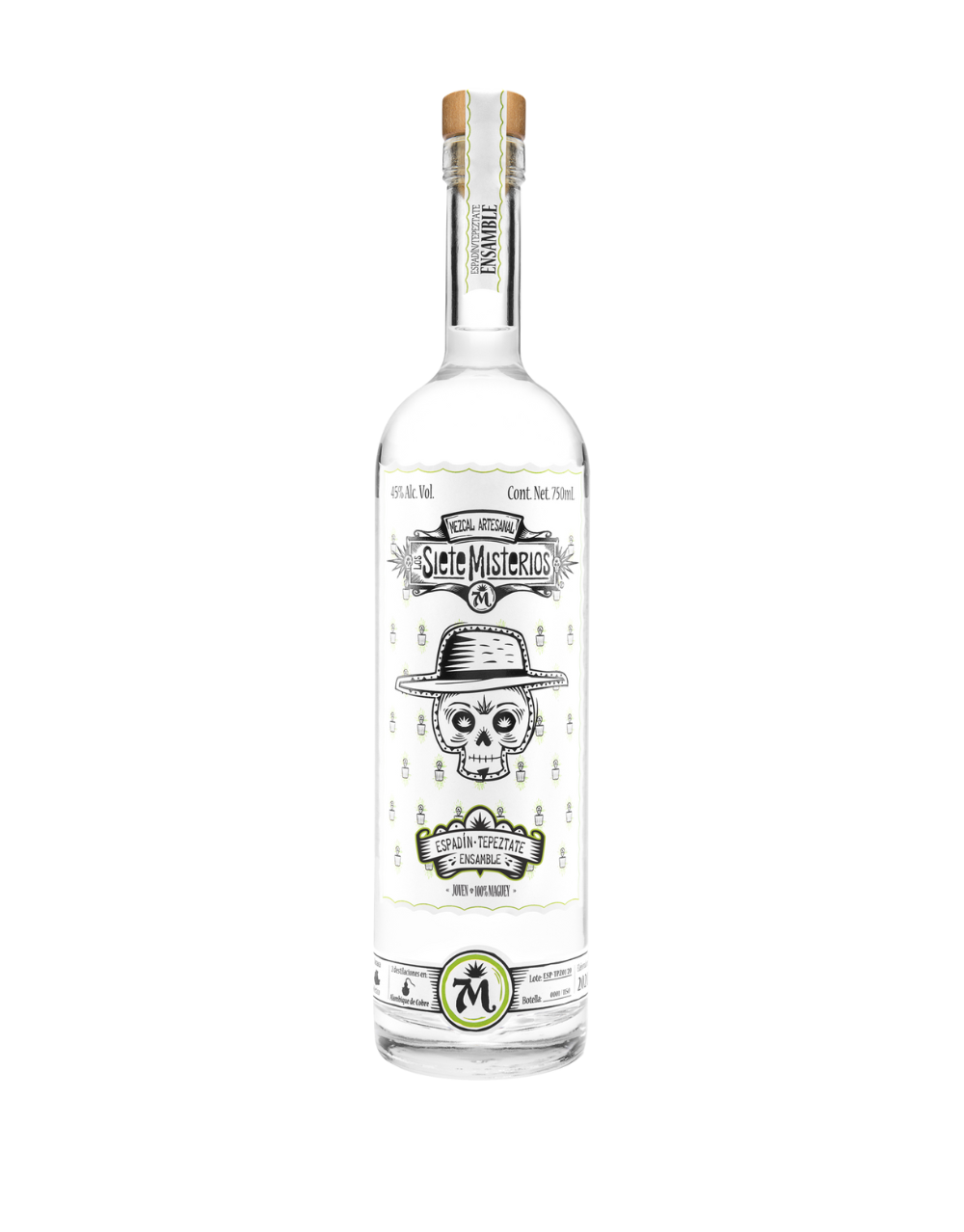 LOS SIETE MISTERIOS ENSAMBLES TEPEZTATE 750 ML