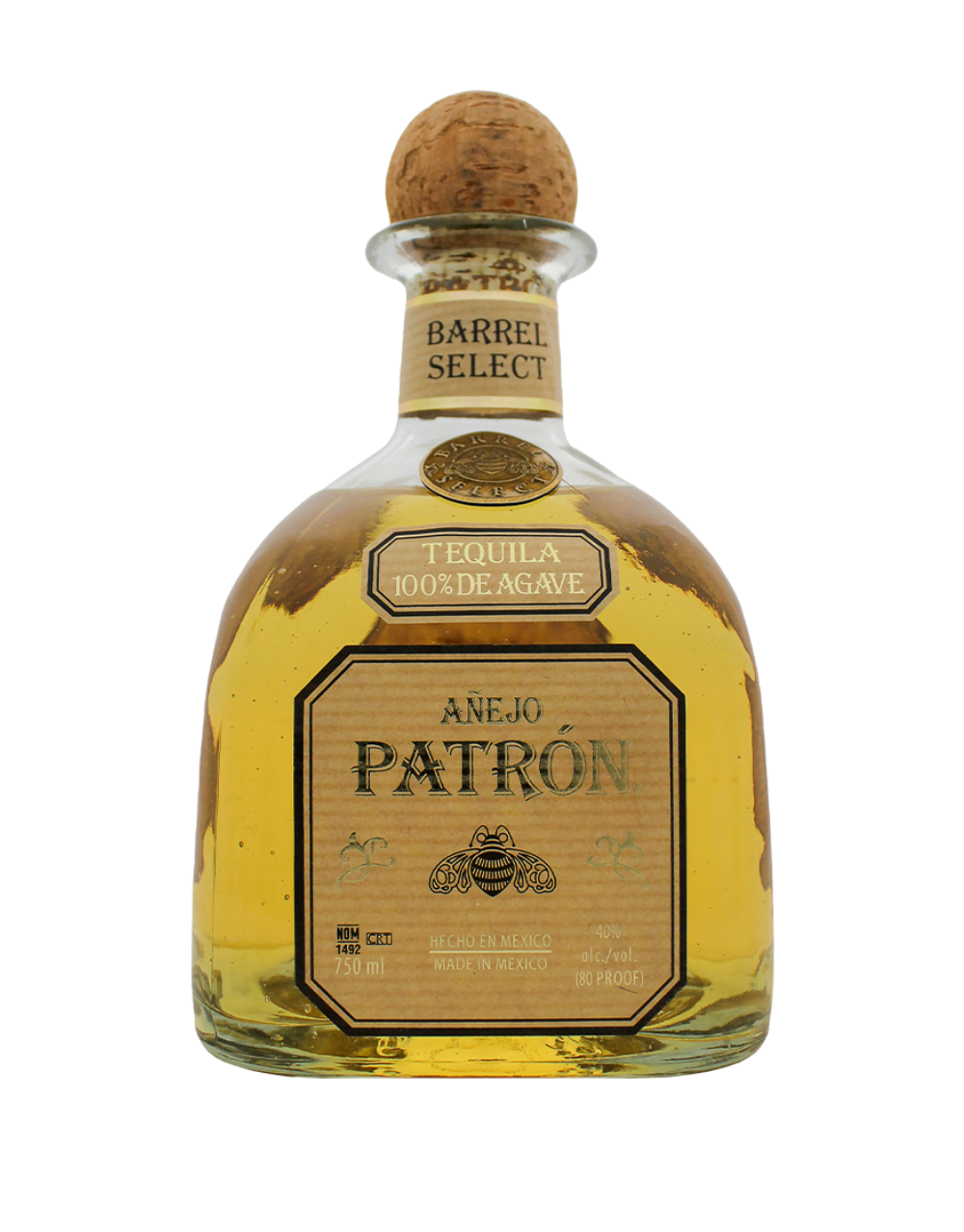 PATRÓN® BARREL SELECT ANEJO S1B47 750 ML