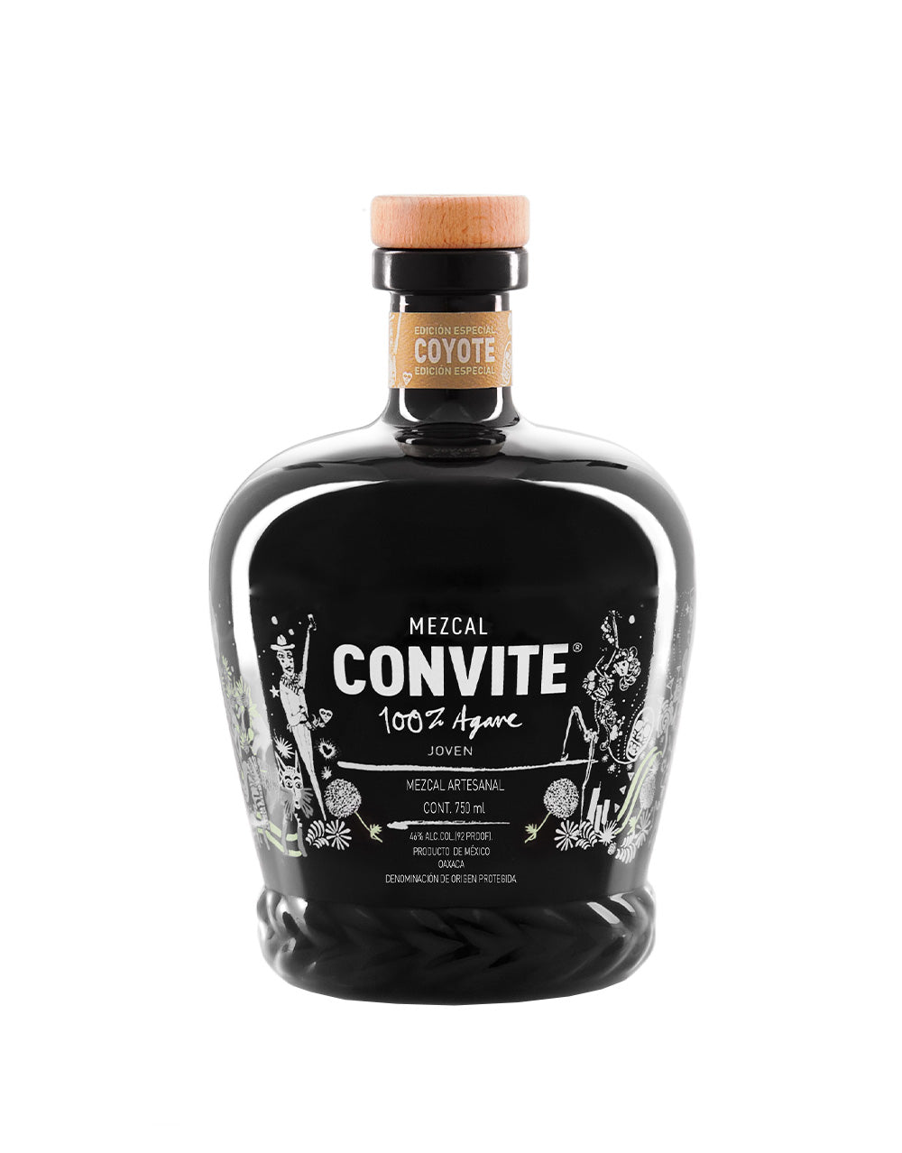 CONVITE MEZCAL COYOTE 750 ML