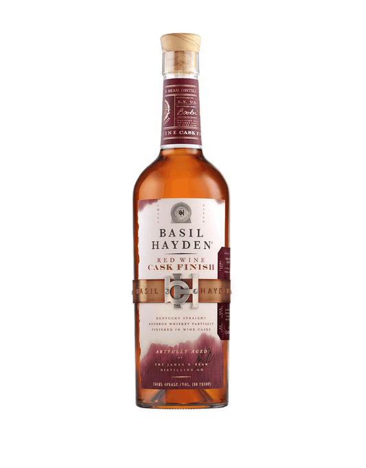 BASIL HAYDEN RED WINE CASK FINISH KENTUCKY STRAIGHT BOURBON WHISKEY 750 ML