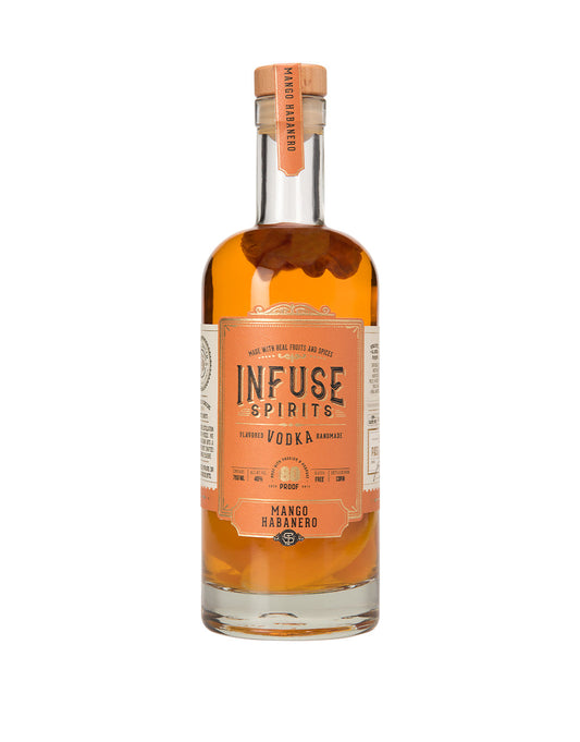 INFUSE SPIRITS MANGO HABANERO VODKA 750 ML