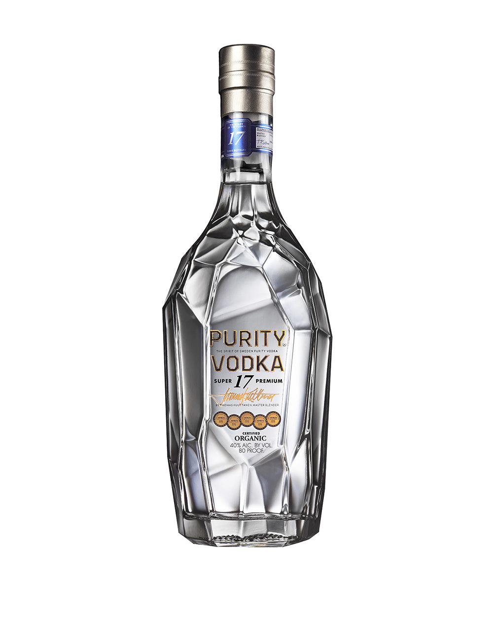 PURITY ORGANIC VODKA SUPER 17 750 ML