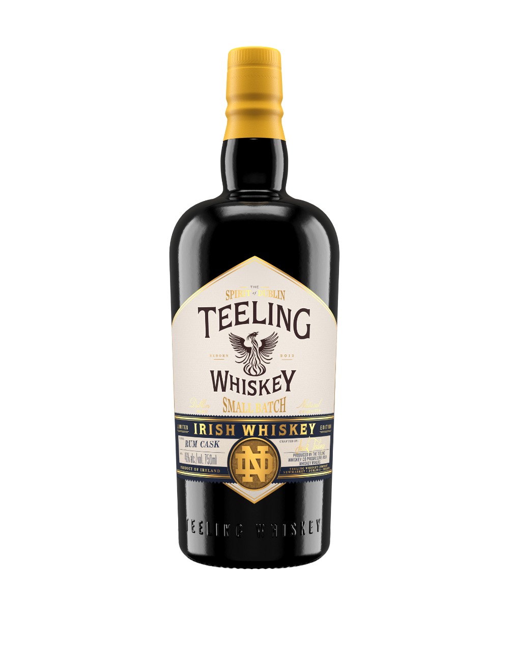NOTRE DAME TEELING SMALL BATCH IRISH WHISKEY 750 ML