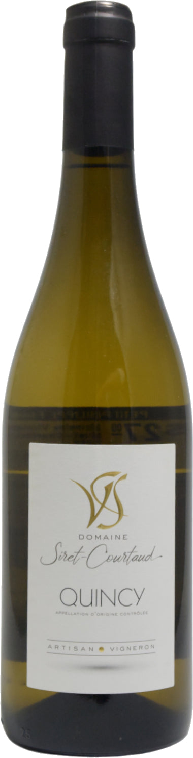 Siret-Courtaud Quincy 2022  Front Bottle Shot