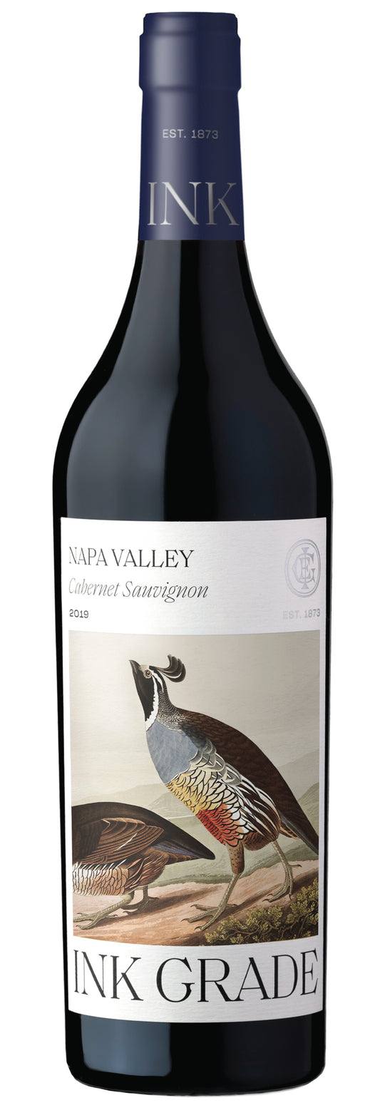 Ink Grade Napa Valley Cabernet Sauvignon 2019  Front Bottle Shot