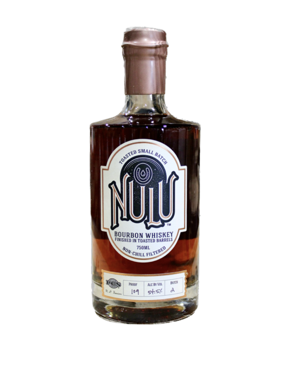 NULU WHISKEY TOASTED SMALL BATCH BOURBON 750 ML