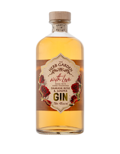 HERB GARDEN DAMASK ROSE & JUNIPER 'WITH LOVE' GIN