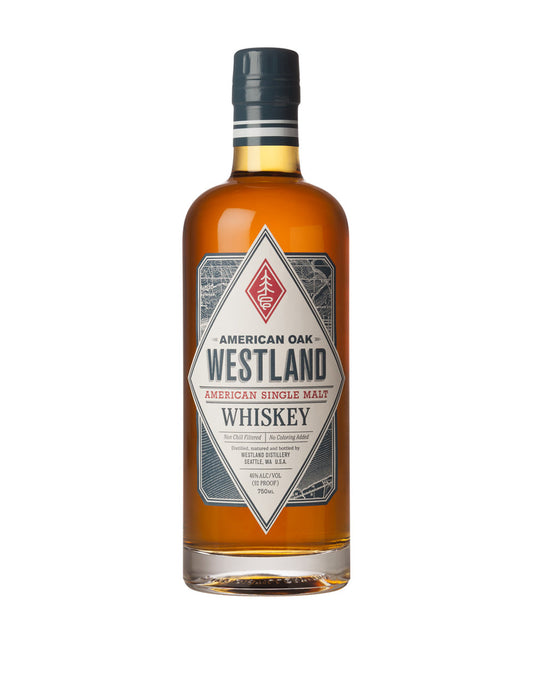 WESTLAND AMERICAN OAK SINGLE MALT WHISKEY 750 ML