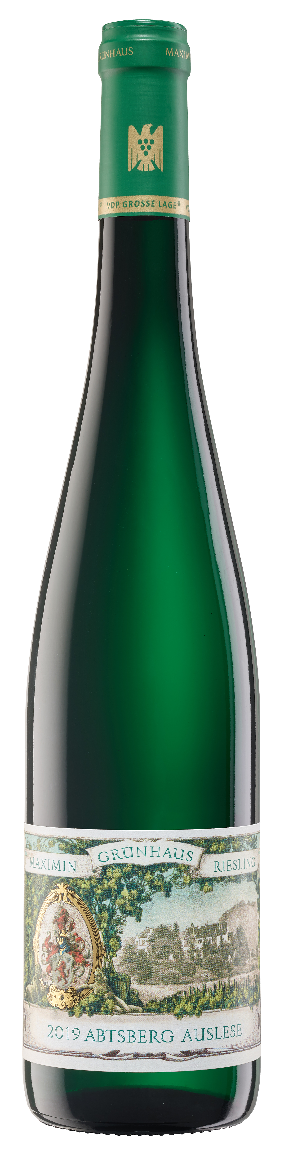 Maximin Grunhaus Abtsberg Riesling Auslese 2019  Front Bottle Shot