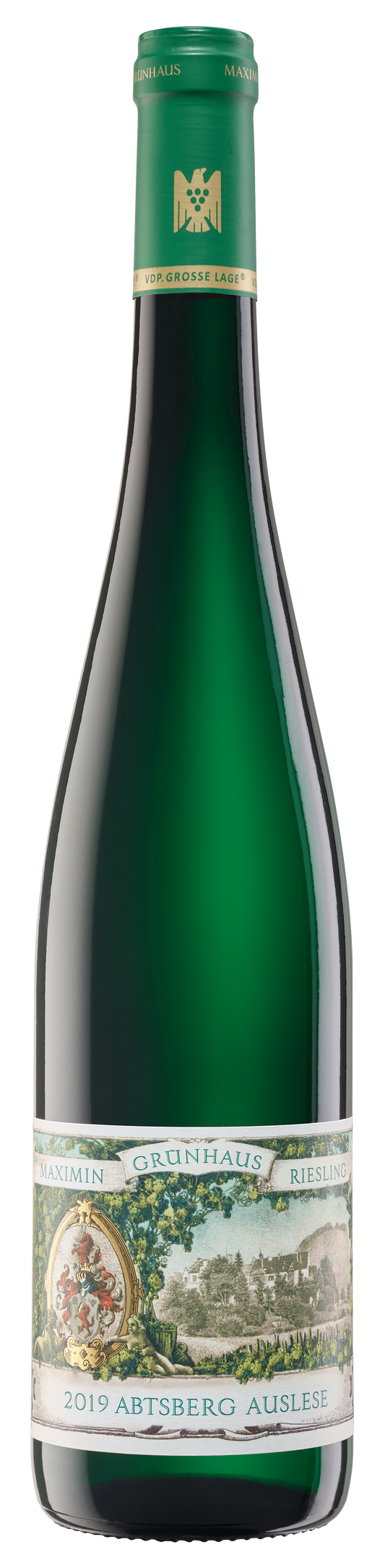 Maximin Grunhaus Abtsberg Riesling Auslese 2019  Front Bottle Shot