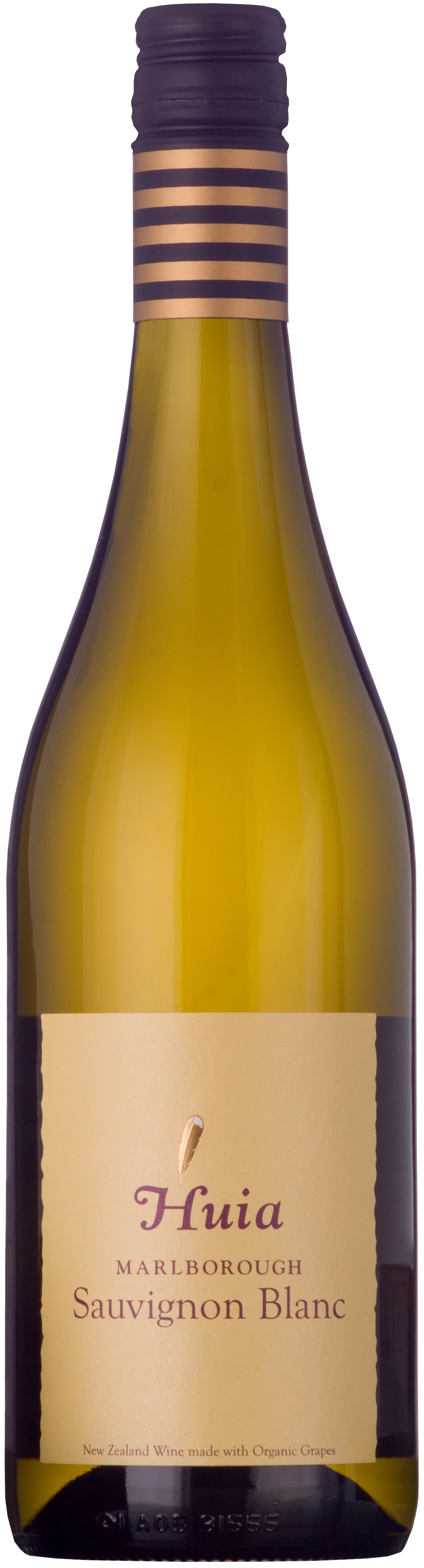 Huia Sauvignon Blanc 2024  Front Bottle Shot