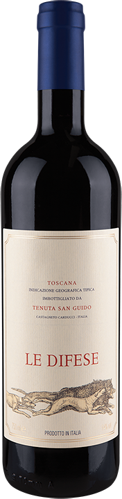 Tenuta San Guido Le Difese Toscana 2022  Front Bottle Shot