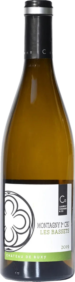 Laurent Cognard Les Bassets Montagny Premier Cru 2019  Front Bottle Shot