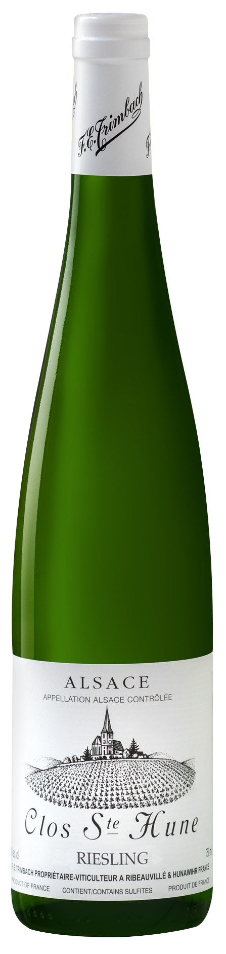 Maison Trimbach Clos Ste. Hune 2018  Front Bottle Shot