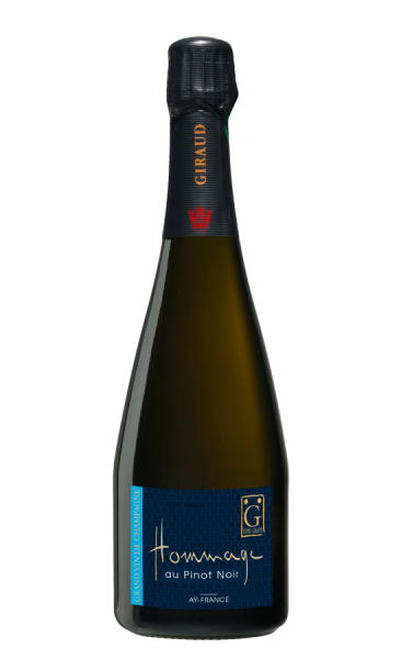 Champagne Henri Giraud Hommage au Pinot Noir  Front Bottle Shot