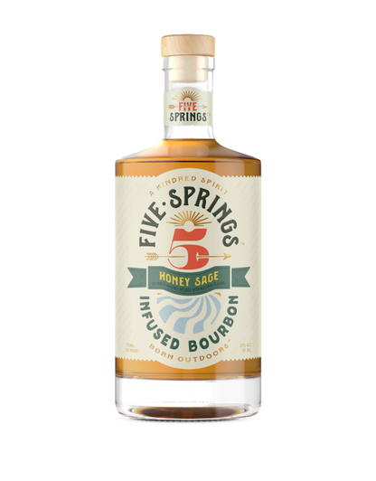 FIVE SPRINGS HONEY SAGE BOURBON 750 ML