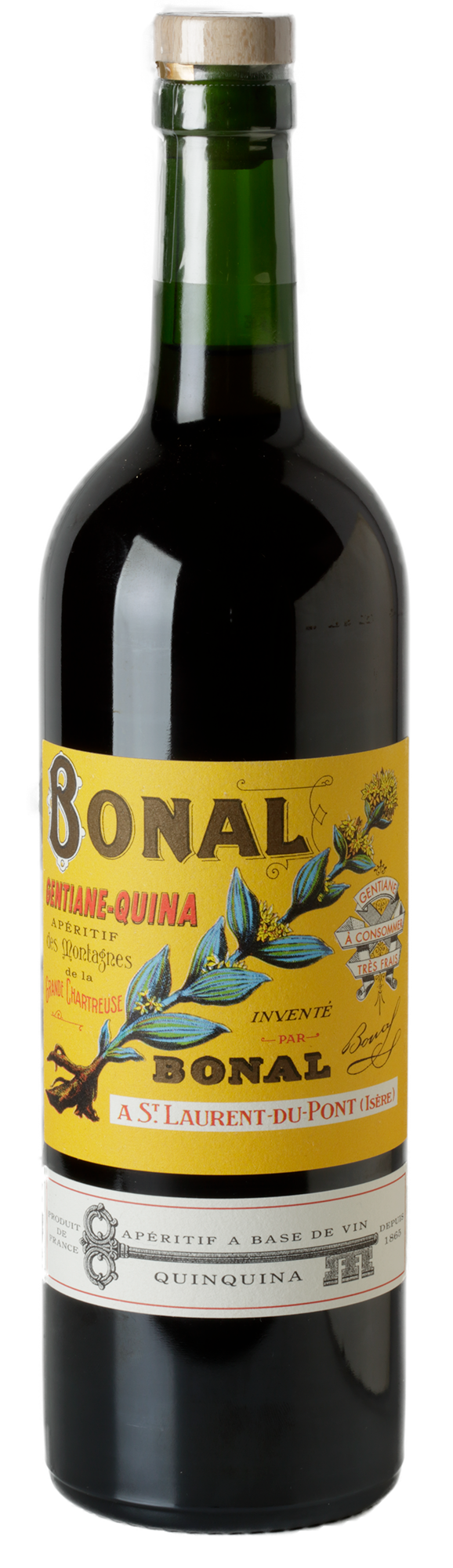 Bonal Gentiane-Quina  Front Bottle Shot