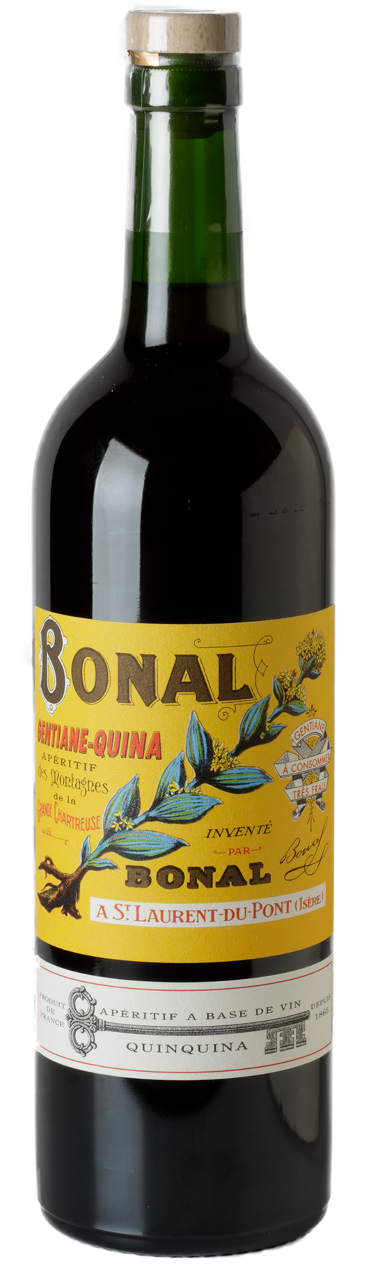 Bonal Gentiane-Quina  Front Bottle Shot