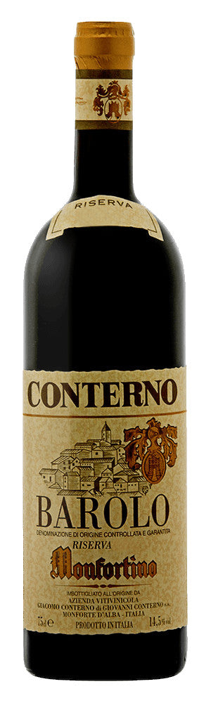 Giacomo Conterno Monfortino Barolo Riserva 2019  Front Bottle Shot