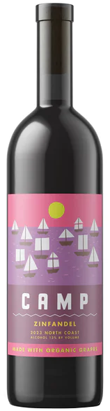 Camp Zinfandel 2023  Front Bottle Shot