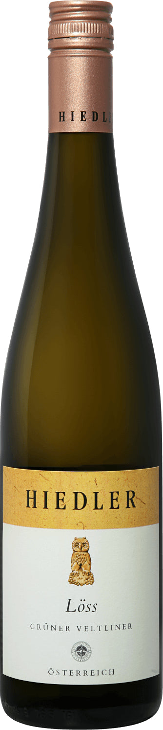 Hiedler Loss Gruner Veltliner 2023  Front Bottle Shot