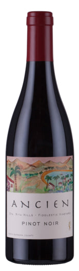 Ancien Wines Fiddlestix Vineyard Pinot Noir 2021  Front Bottle Shot