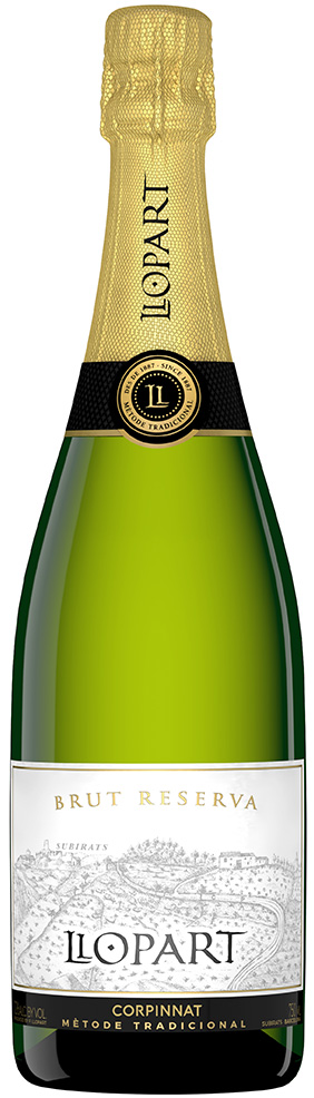 Llopart Brut Reserva 2020  Front Bottle Shot