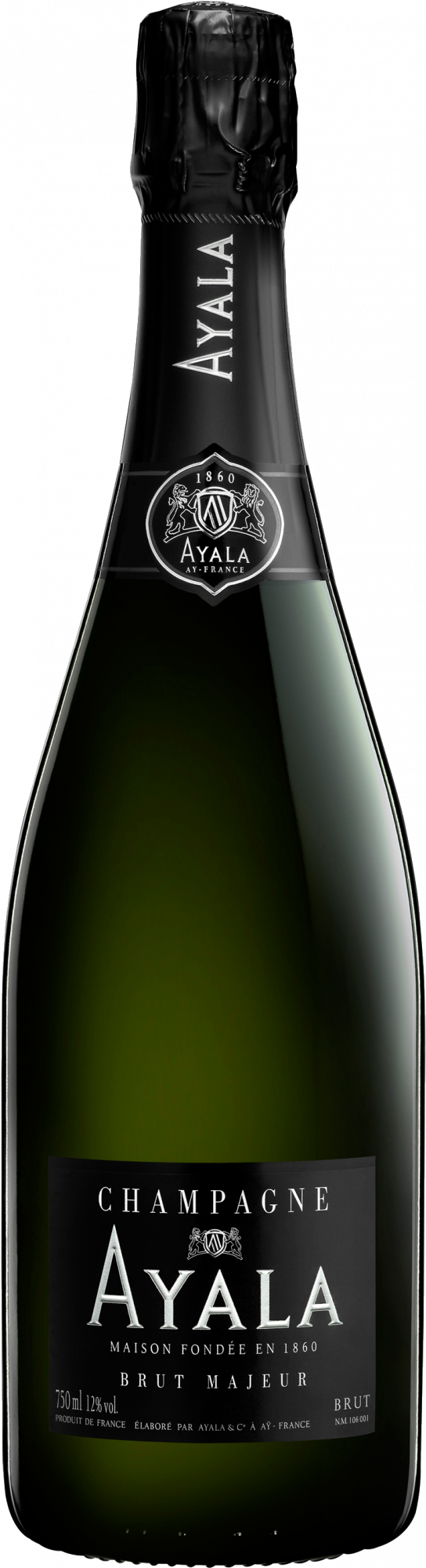 Ayala Brut Majeur  Front Bottle Shot