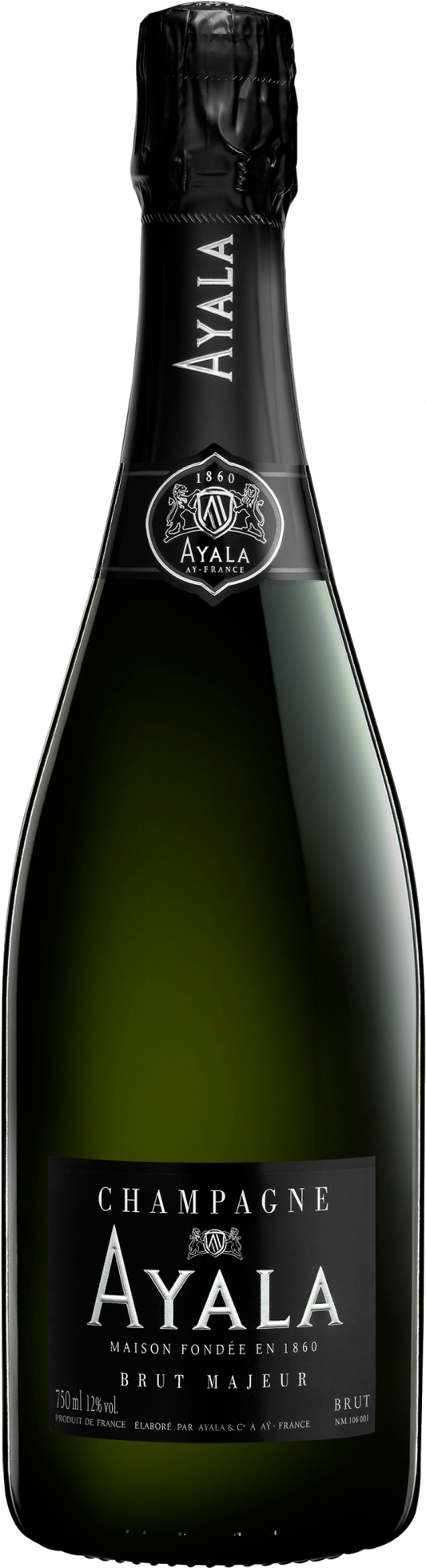 Ayala Brut Majeur  Front Bottle Shot