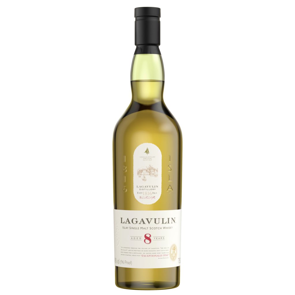 LAGAVULIN 8-YEAR-OLD SINGLE MALT SCOTCH WHISKY 750 ML
