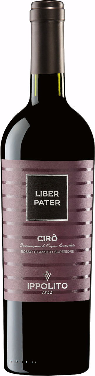 Ippolito 1845 Liber Pater Ciro Rosso Classico Superiore 2023  Front Bottle Shot