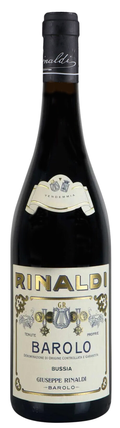 Giuseppe Rinaldi Barolo Bussia 2019  Front Bottle Shot
