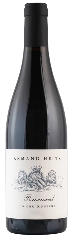 Domaine Armand Heitz Pommard Les Rugiens Premier Cru 2021  Front Bottle Shot