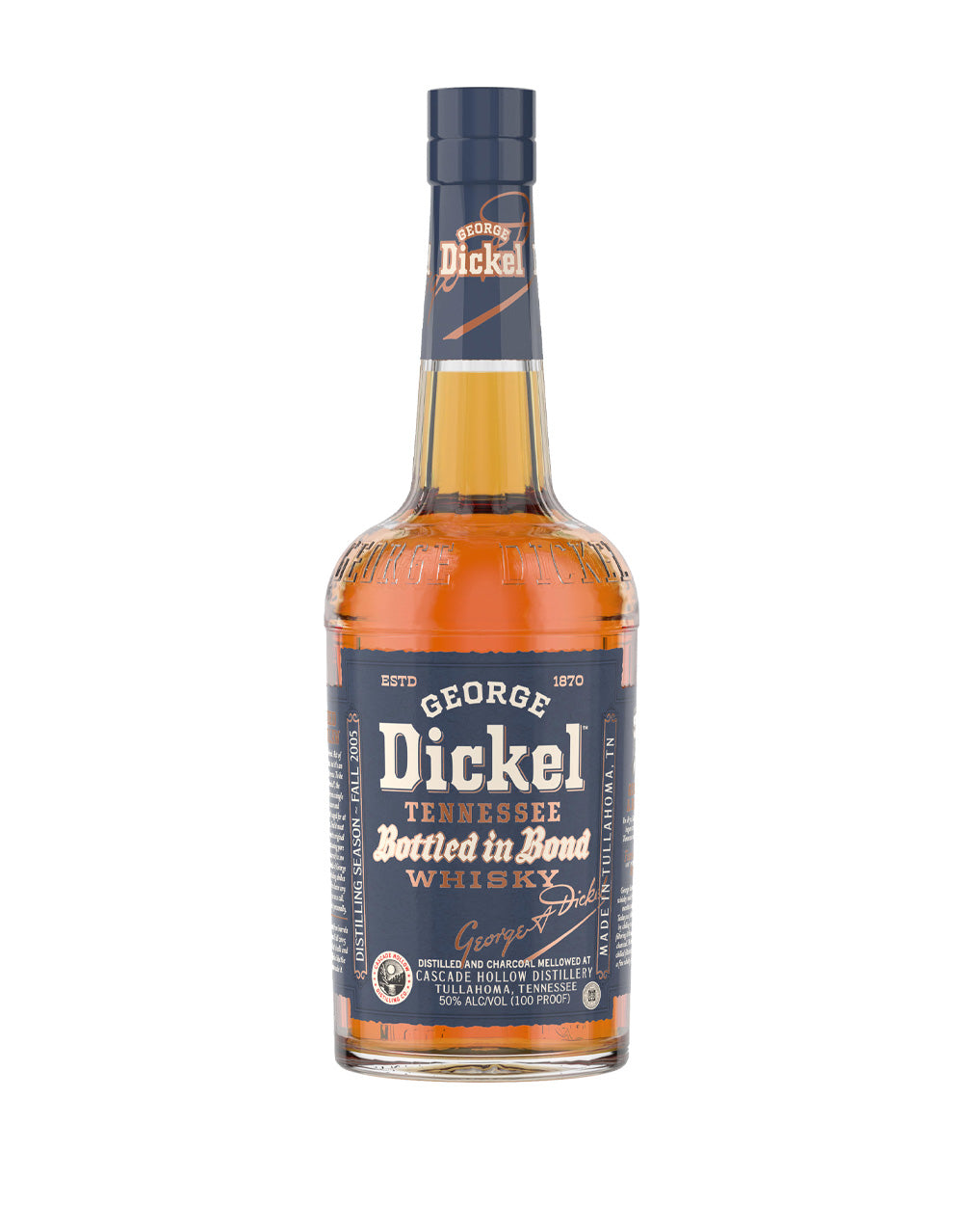 GEORGE DICKEL BOTTLED IN BOND TENNESSEE WHISKY 750 ML