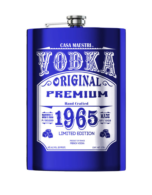 CASA MAESTRI FLASK FRENCH VODKA 750 ML