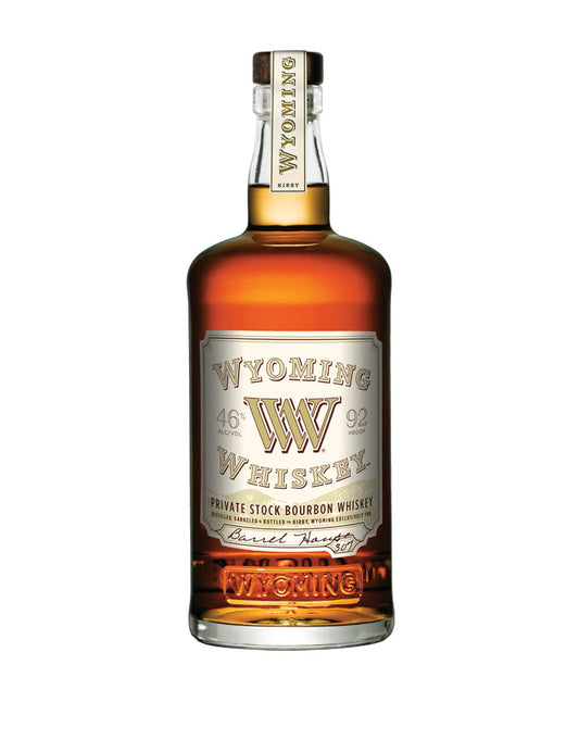 WYOMING WHISKEY PRIVATE STOCK BOURBON 750 ML