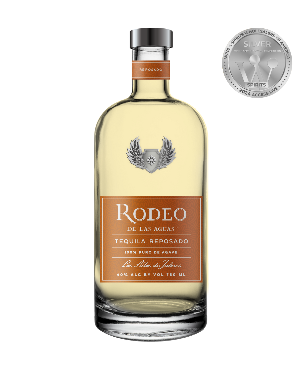 RODEO DE LAS AGUAS TEQUILA REPOSADO 750 ML